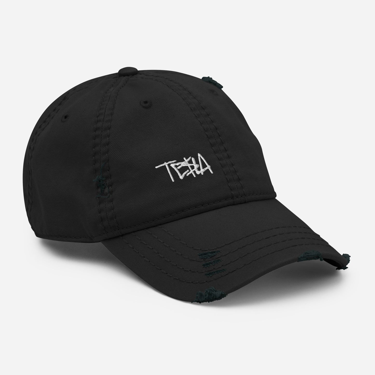 TELSA Distressed Dad Hat